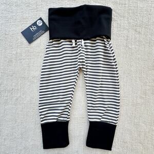 NEW Hazel Bleu Blue and White Striped Pants 18-24mo